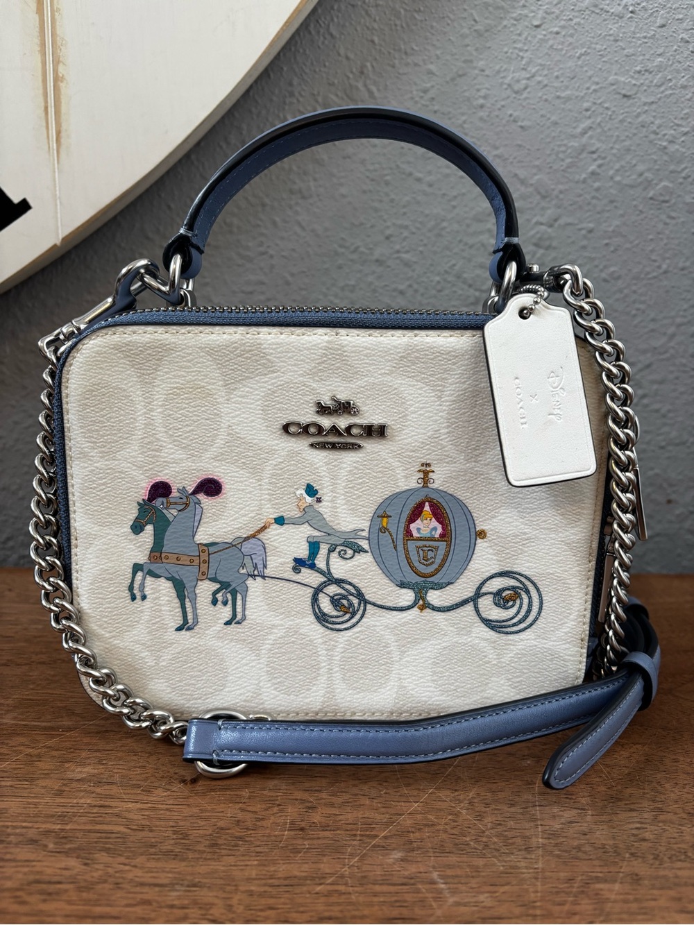 Coach + Disney Cinderella Crosdbofy Bag